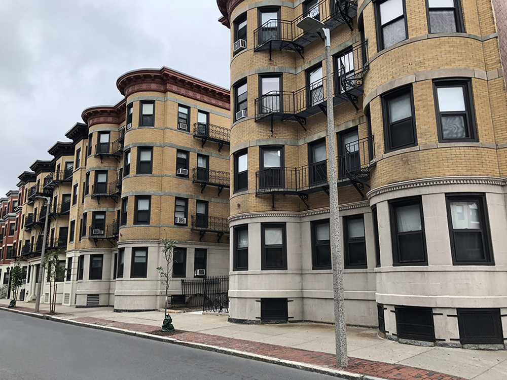 Abbot Building Restoration performs masonry repair on row of Boston