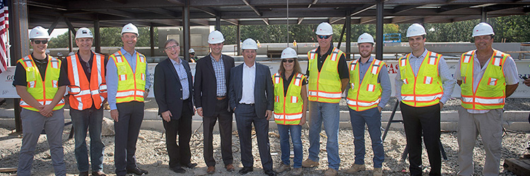 BW Kennedy celebrates topping off of KSP’s 145,000 s/f lab building