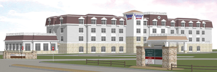 Bentley Builders and DiPrete Engineering building 100-room Fairfield Inn by Marriott; Kenyon Law provides services