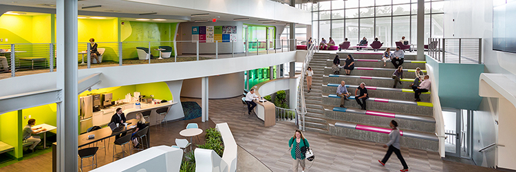 EMD Serono received 2018 Green Building of the Year and Market Leader in Health and Wellness Awards from USGBC