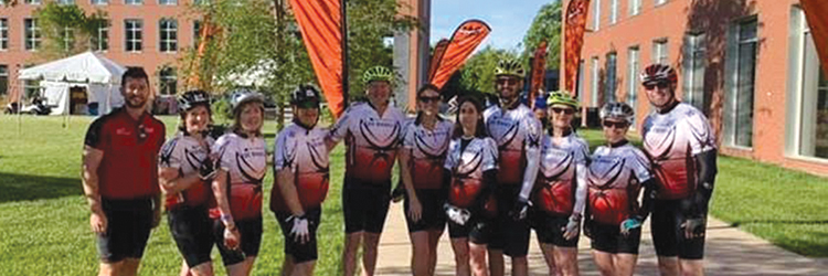 DiPrete Engineering raises over $19,000 to support the MS Society by participating in Bike MS: Ride the Rhode