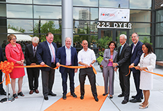 Governor Raimondo and officials cut ribbon on Wexford Innovation Center
