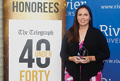 Prieto Giokas of Granite Commercial Real Estate receives 40 Under Forty award