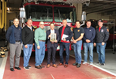 Brady Sullivan donates $10,000 to Manchester Fire - Operation Warm