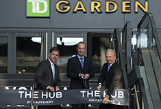 Delaware North and Boston Properties cut ribbon for The Hub On Causeway - a 1.5 million s/f of mixed-use project