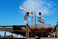 Callahan Construction completes topping off of Revolution Labs - a life science development
