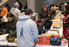 Ironworkers Local 7 donates school supplies to Boston Public School students, teachers and families in S. Boston