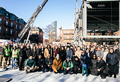 Inquilinos Boricuas en Acción hosts beam raising at $33 million La CASA