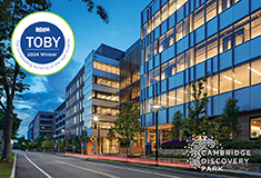 Bulfinch’s Cambridge Discovery Park receives the Boston Life Science Building of the Year Award