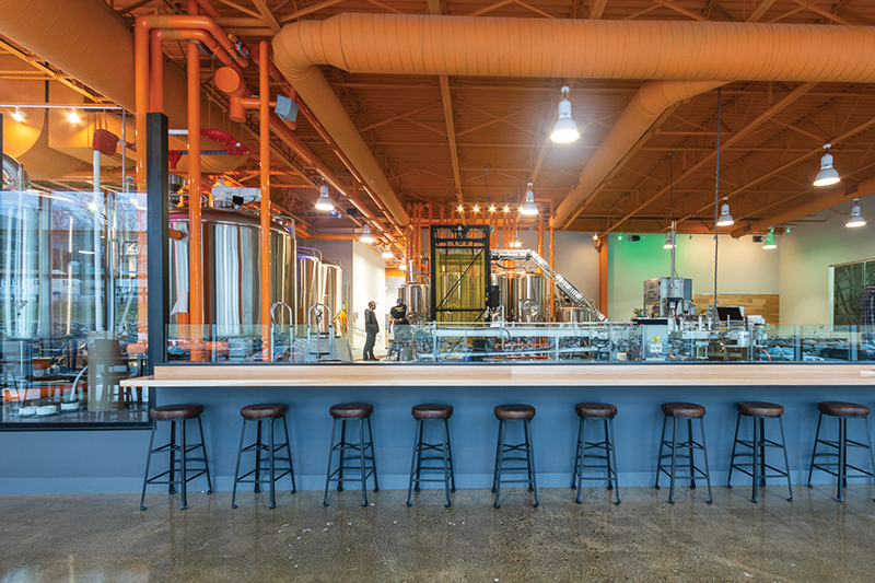 Project Of The Month Haynes Group And Mighty Squirrel Brewery Celebrate Opening Of 27 700 S F Production Taproom Nerej