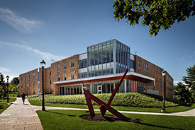 SLAM incorporates 1960s design into Fairfield Univ. residence hall