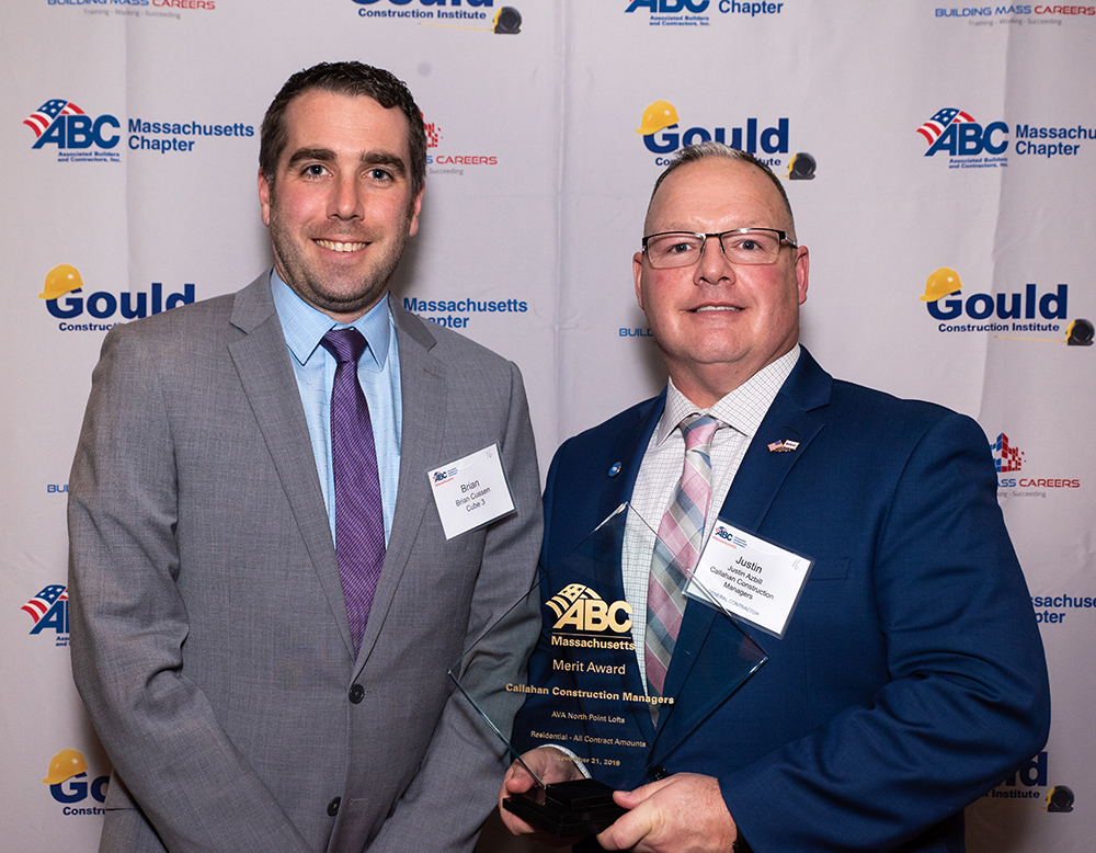 Callahan Construction Managers earns Excellence in Construction award