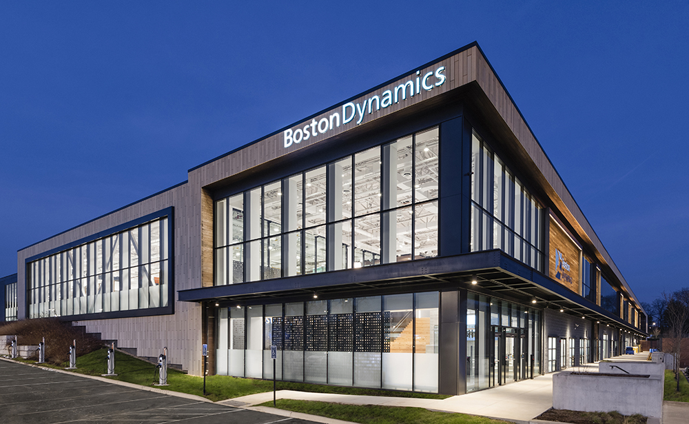 Project of the Month: Bergmeyer and J. Calnan & Associates complete Boston  Dynamics new corporate headquarters and lab facilities : NEREJ