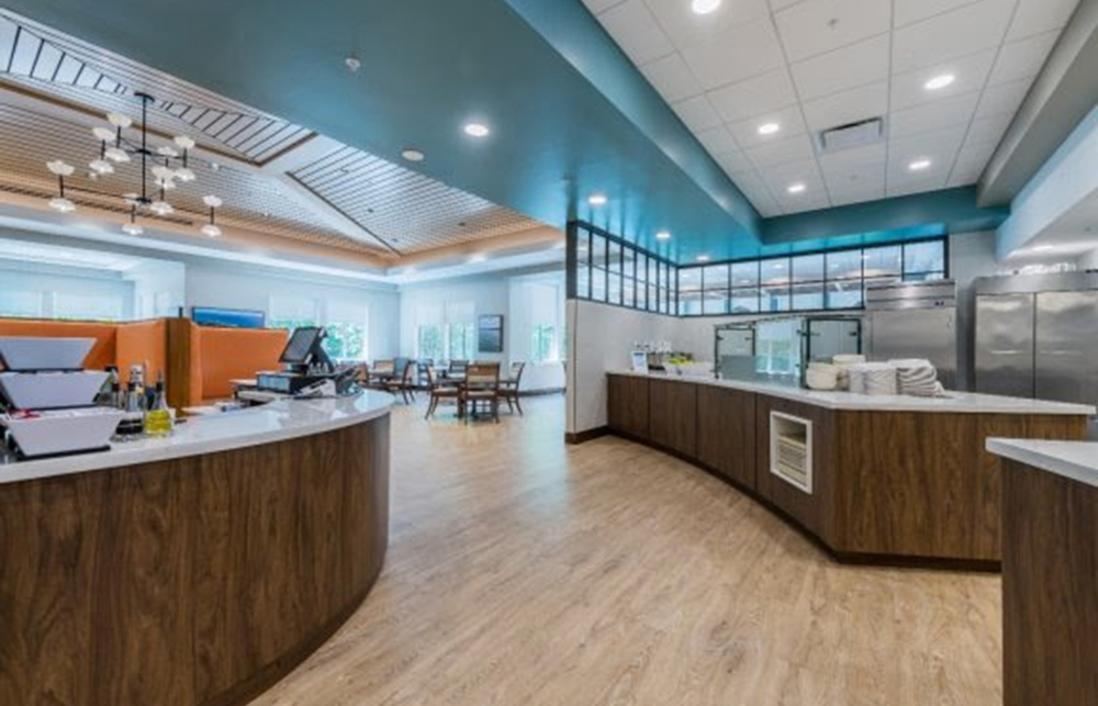 Acella completes café renovation at Linden Ponds Senior Living Community