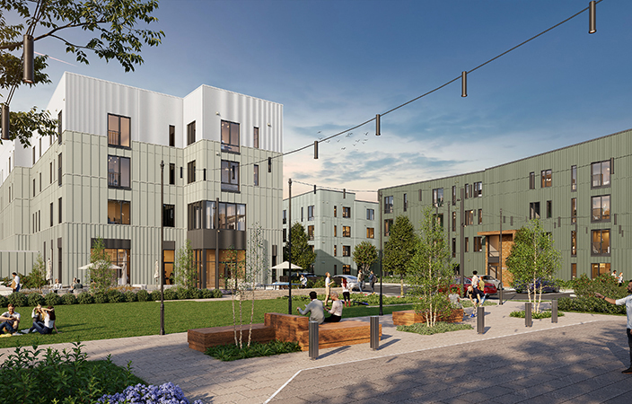 Eastern Real Estate and The Kane Co. begin construction of Prescott Post - 360 units multifamily