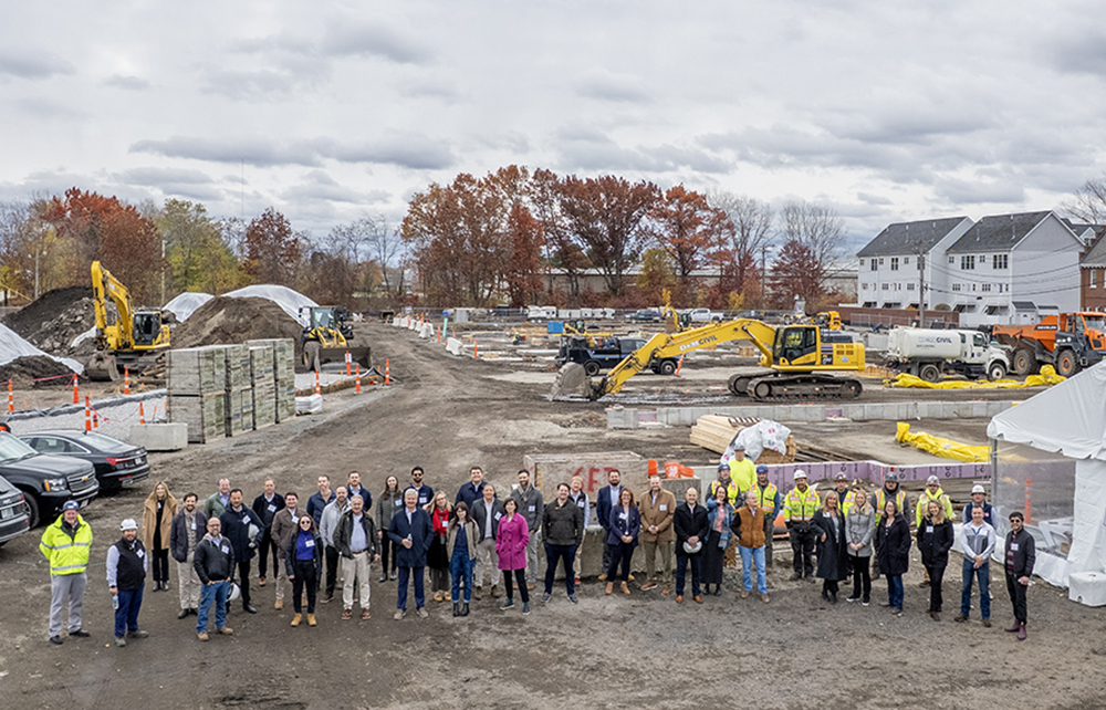 The Davis Companies breaks ground on The Clayborn - a 289-unit development in Medford, MA