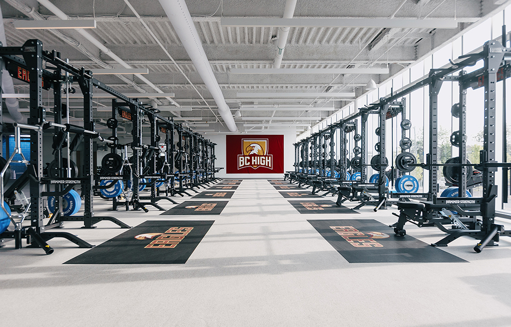 Lee Kennedy Company completes the Patrick F. Cadigan ’52 Family Foundation Wellness Complex at Boston College High School