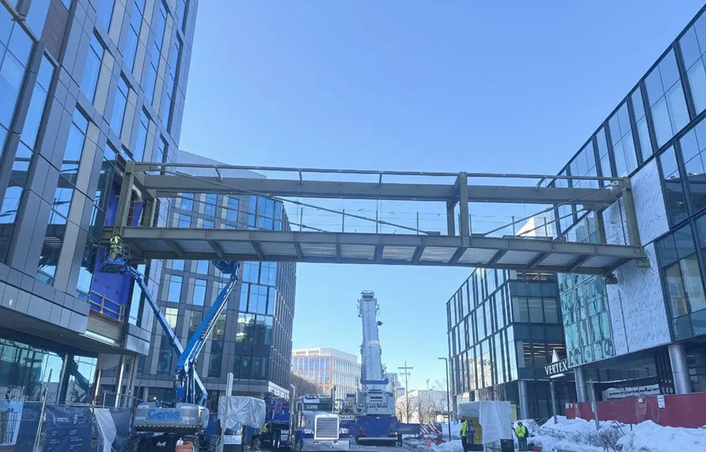 SGA celebrates completion of design and installation of the Vertex Skybridge at 22 Drydock