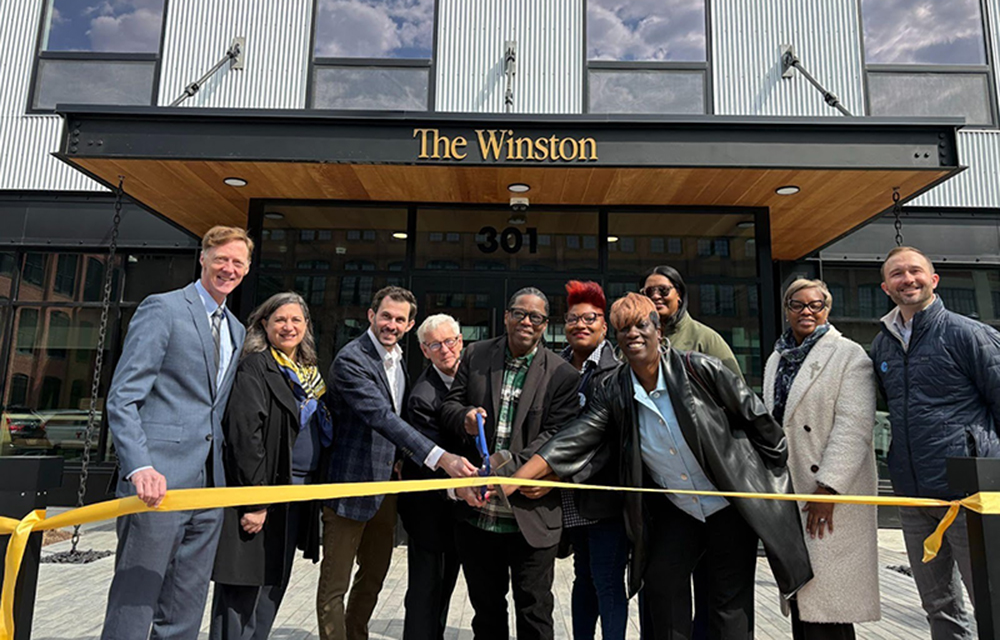 LMXD and Twining Properties celebrate opening of The Winston - 283-unit mixed-income apartments