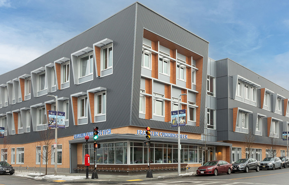 Studio G Architects recognized with CREW Boston Achievement Award for Franklin Cummings Tech