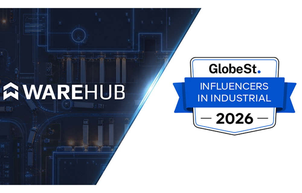 Warehub named 2026 Influencer in Industrial Real Estate by Globest.com