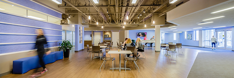 Bringing home to work: New amenities  projects make the workplace livable