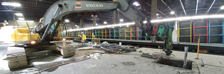 Company of the Month: Helical Drilling installs low vibration driven ductile iron piles to provide low overhead foundation support - by Brendan FitzPatrick