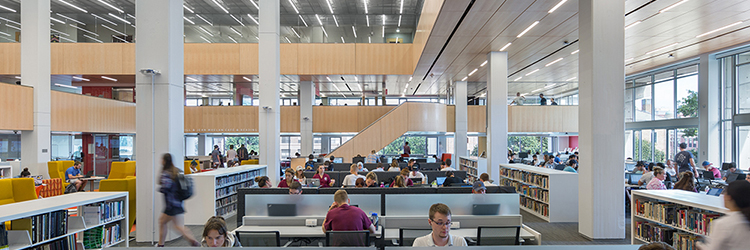 Featured Project: Acentech partnered with Perkins + Will architects  on the renovation of WIT’s Schumann Library in Beatty Hall