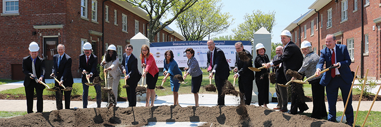 WinnCompanies and Omni Development<br>break ground on $42 million renovation