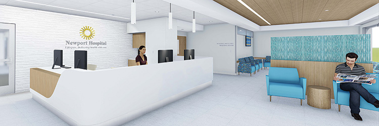 E4H Environments for Health Architecture begins $12.5 million renovation of Newport Hospital emergency department