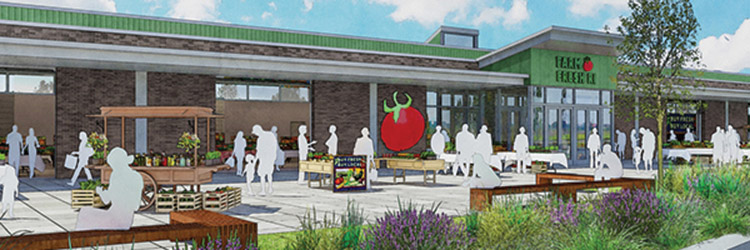 DBVW Architects begins design on 60,000 s/f Farm Fresh RI Food Hub - to be constructed in the Valley neighborhood.