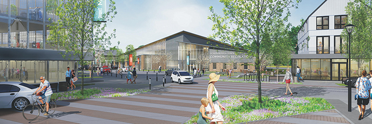 Feature of the Month: The Downs 500-acre mixed-use project underway in the center of Scarborough