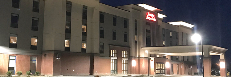 Project of the Month: Two International Group completes 60,000 s/f  Hampton Inn & Suites by Hilton in Kittery
