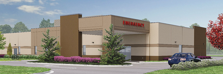 Project of the Month: Fulcrum Associates completes 10,000 s/f <br>free-standing emergency building for Portsmouth Regional Hospital