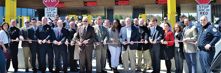 The U.S. General Services Administration celebrates completion of $33 million construction project for the Derby Line Land Port of Entry