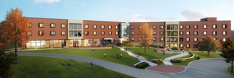 Project of the Month: SGA designs first Passive House Residence Halls in Mass. - to achieve 50-80% savings in operating costs