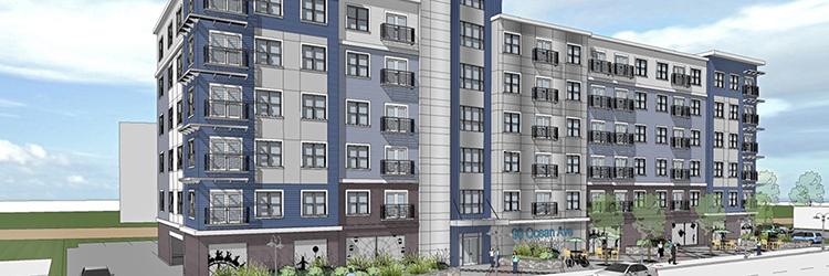 Kelly of CBRE handles $20.492 million construction financing for 75 apartment units located at 90 Ocean Ave.