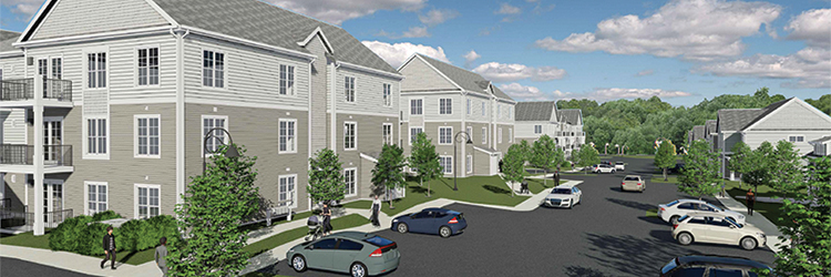 Mill Creek breaks ground on new 248-unit Modera Marshfield -  developed with CrossHarbor Capital Partners