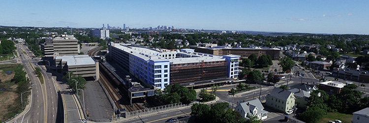 Callahan Construction Managers continues construction at The Abby for Bozzuto and Atlantic - designed by ICON Architecture 