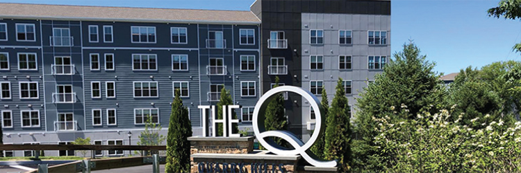 The Dolben Co. and Bay Colony Properties now leasing at The Q - a 269-unit apartment community