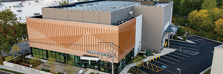 Featured Property of the Month: HDS Architecture and Callahan/Hoffman complete 56,475 s/f mixed-use self storage facility at 80 Elm St.