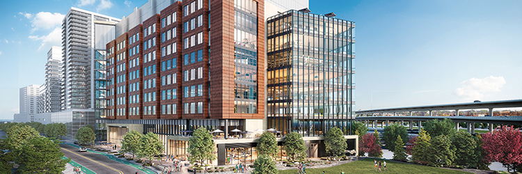 DivcoWest’s 250 Water St. at Cambridge Crossing fully leases to Bristol Myers Squibb - part of the new 43-acre neighborhood under construction