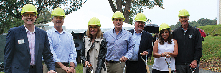 Callahan breaks ground on Northbridge Companies’ new project - The Mariner, an 83,000 s/f, three-story an assisted living facility