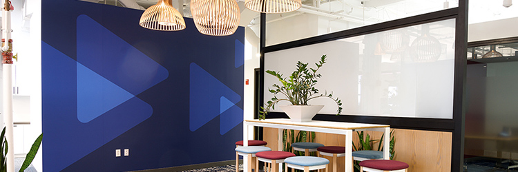 Project of the Month: Garland Building Company completes 31,000 s/f office demo/rebuild for Brightcove at 281 Summer St., Boston