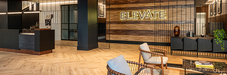 Project of the Month: Elevate Cambridge amenity space reposition completed by Arrowstreet and Timberline Construction