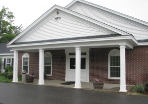 Former library at Chester College of New England - Chester, NH