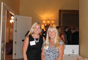 Shown (from left) are: Shannen Tack, assistant director and Sharon Moran, assistant executive director
