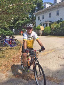 David Finnegan, vice president, marketing services at NAI Hunneman, spent September 4 riding from Boston to Newport, R.I. in the 4th Annual Bike to the Beach New England Ride, a 100-mile bike ride for autism. 