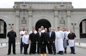 Shown (from left) are: Front Row: chef Karen Mitchell, The Palm; chef Celio Escobar, Umbria Prime; Bob Merowitz, ALF Person of the Year; Alan Epstein ALF Medical Partner of the Year; chef Sean Dutson, Connollys Publik House. Second Row: chef Sebastian Nararrete, Besito; chef Brian Reyelt, Citizens Public House and Oyster Bar; chef Jose Duarte, Taranta; chef Jason Latta, The Link; chef Richard Rayment, The Seaport Hotel; David Becker, Sweet Basil and Juniper; pastry chef Craig Williams, Post 390; Andy Husbands, Tremont 647 and Smoke Shop.