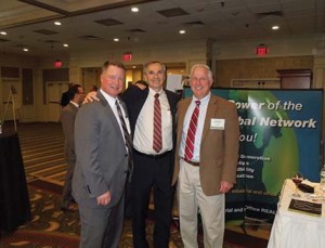Shown (from left) are: Jeff Ryer, Frank Hird, and Larry Levere